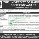 www.uoh.edu.pk Jobs