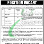 Ministry of Housing & Works Jobs 2026 Application Form Download | www.mohw.gov.pk Ministry of Housing & Works Jobs
