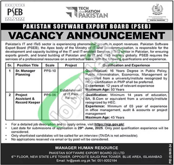 PSEB Jobs