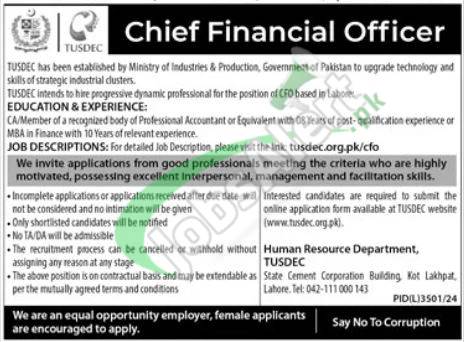 tusdec jobs