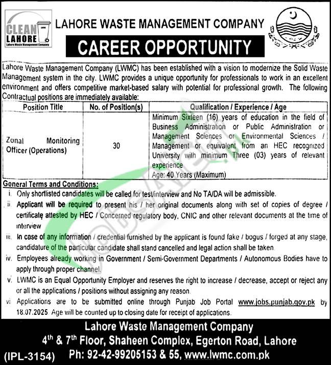Solid Waste Management Jobs
