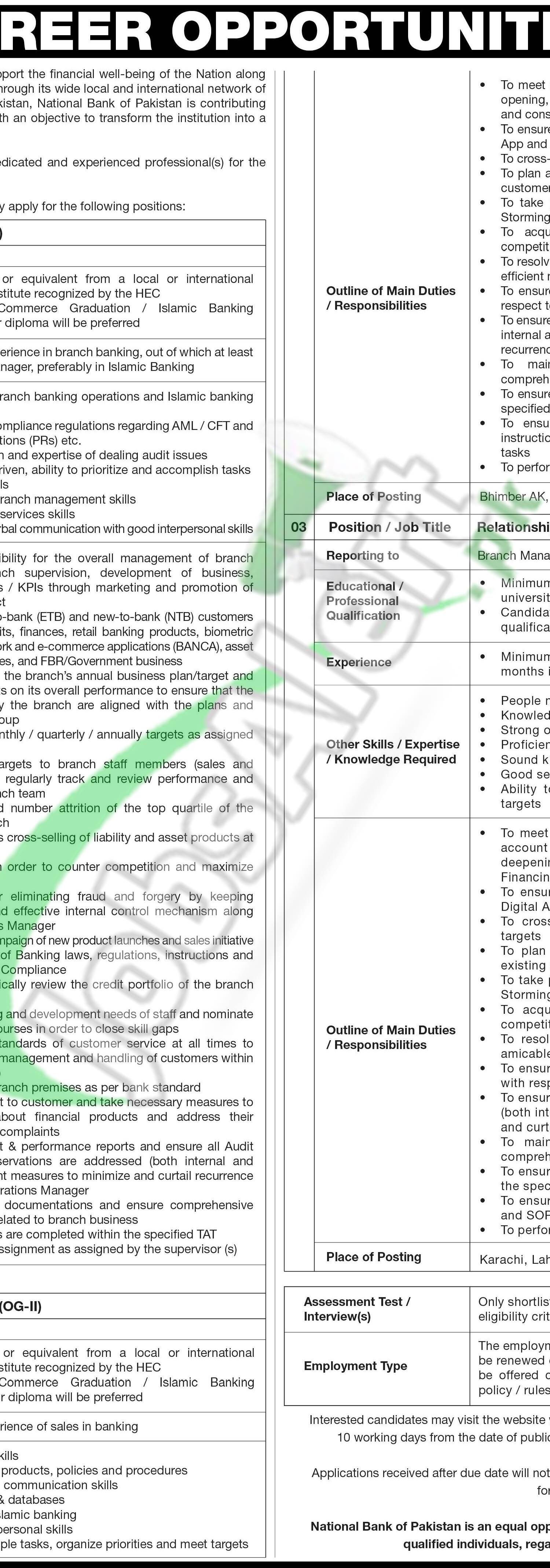 NBP Jobs