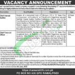PO Box 635 GPO Rawalpindi Jobs