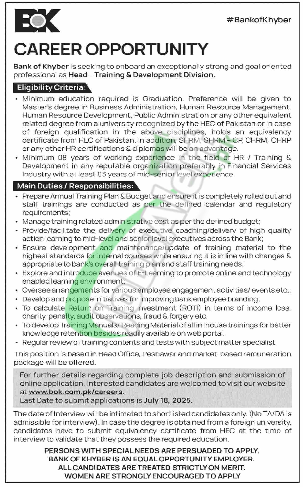 BOK Jobs