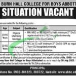 Army Burn Hall College For Boys Abbottabad Jobs
