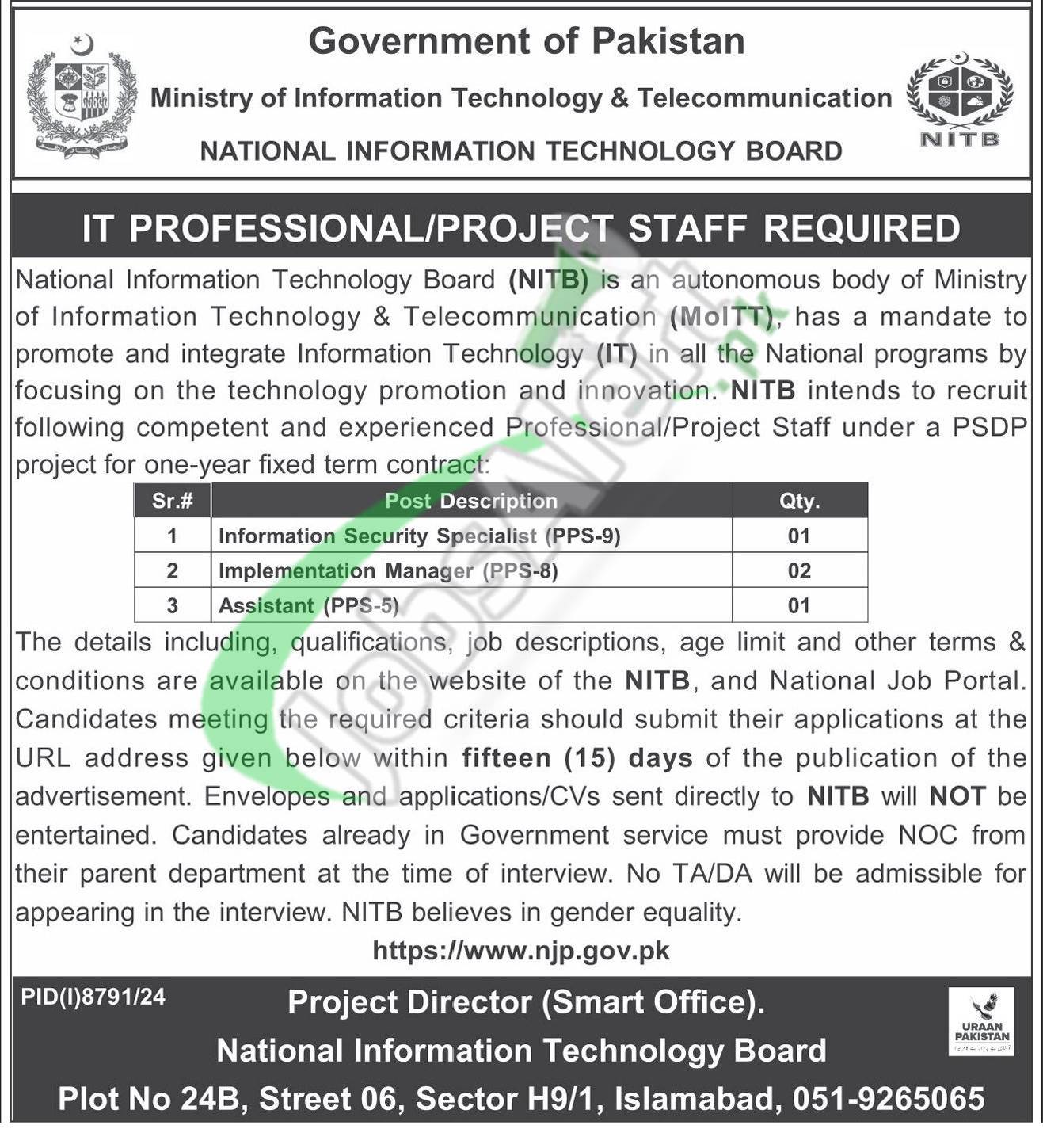 NITB Jobs