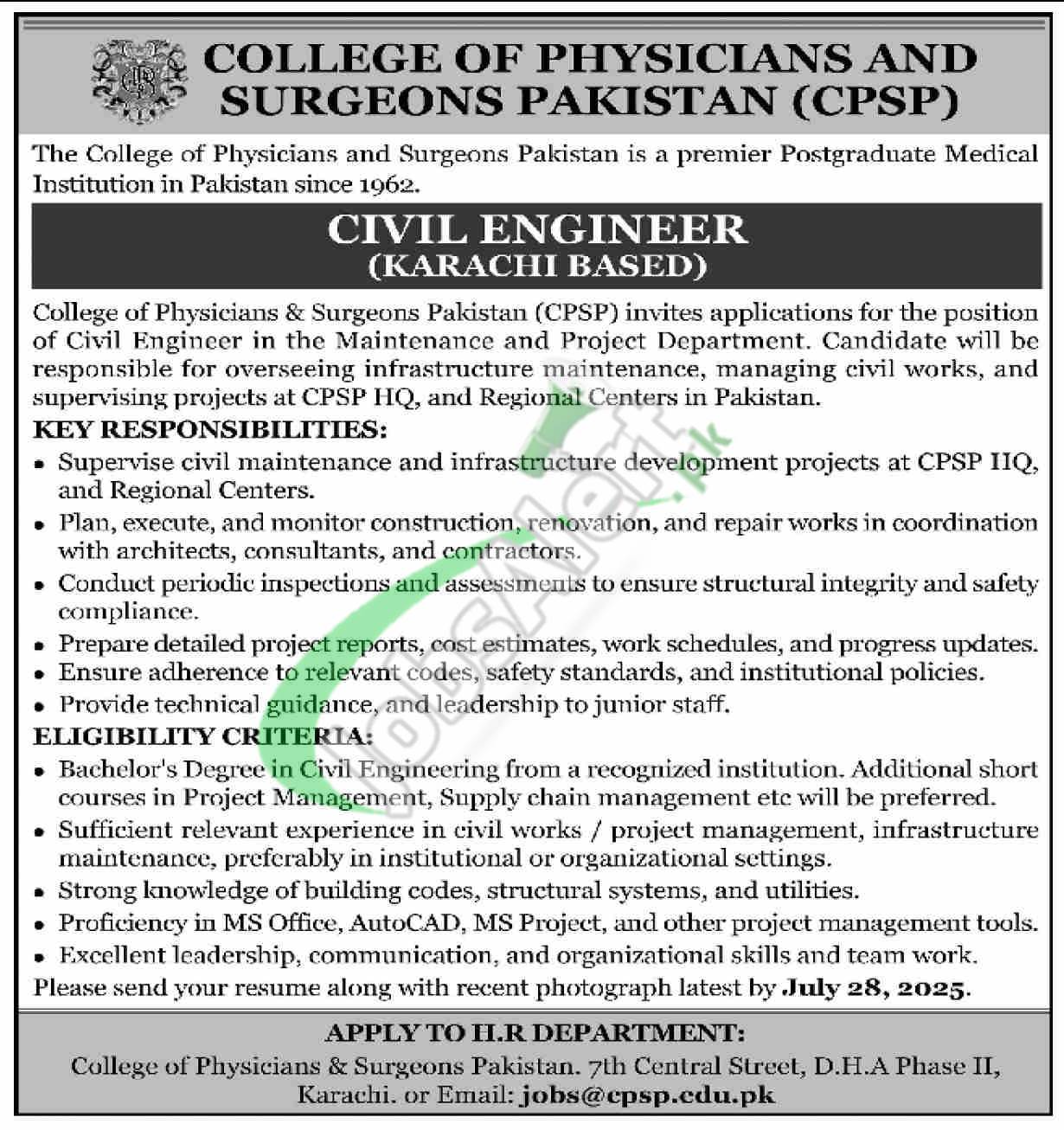 College of Physicians and Surgeons Pakistan