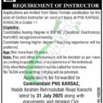Civilian Instructor Jobs