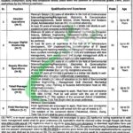 FWMC Field Monitoring Officer Jobs Application Form Download 2026 www.fwmc.com.pk FWMC Field Monitoring Officer Jobs Ad