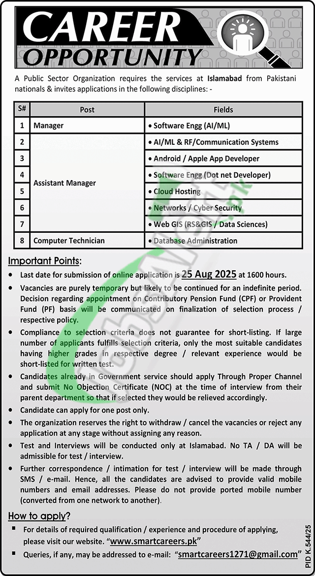 SUPARCO Jobs