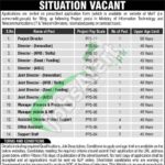 Ministry of Information Technology & Telecommuniation Jobs