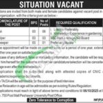 PO Box 755 Post Mall Peshawar University Jobs
