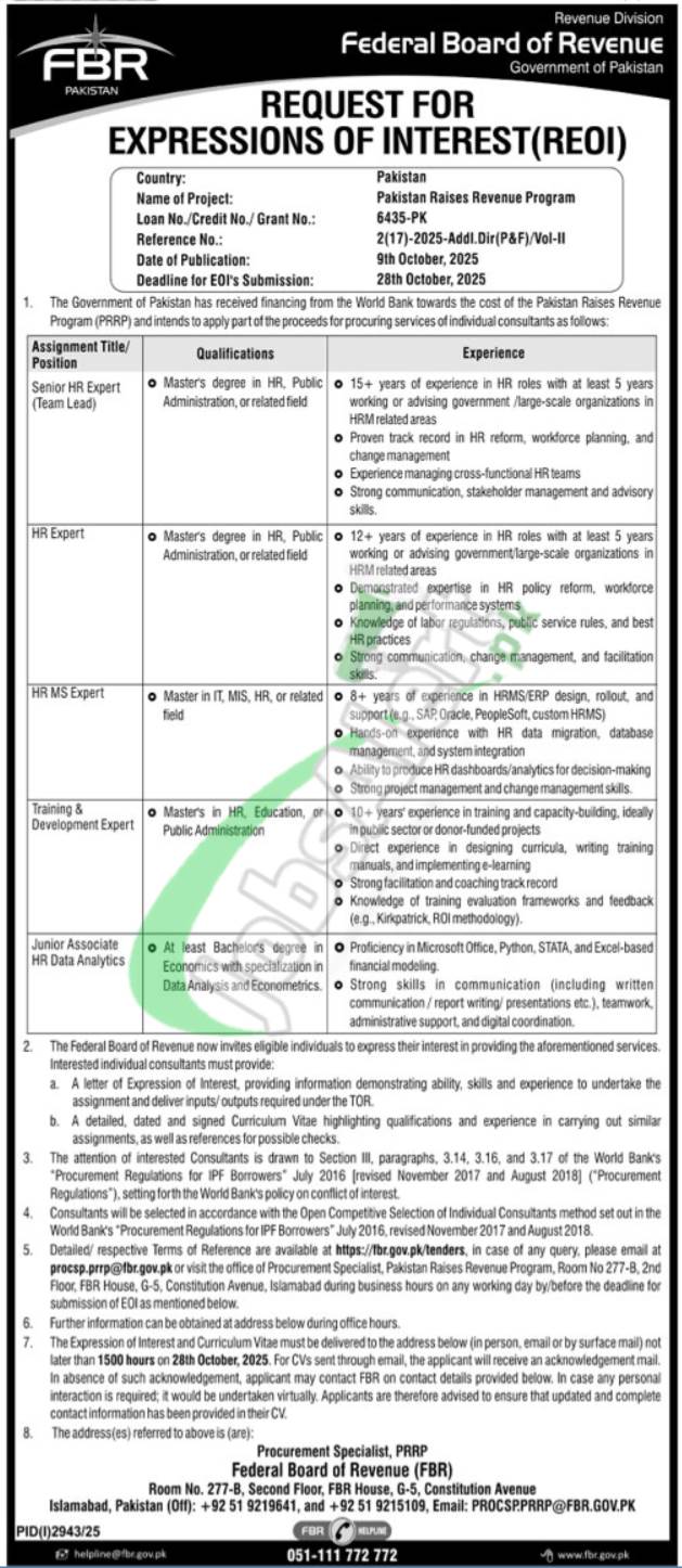 www.fbr.gov.pk