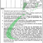 Agriculture Department Punjab Jobs