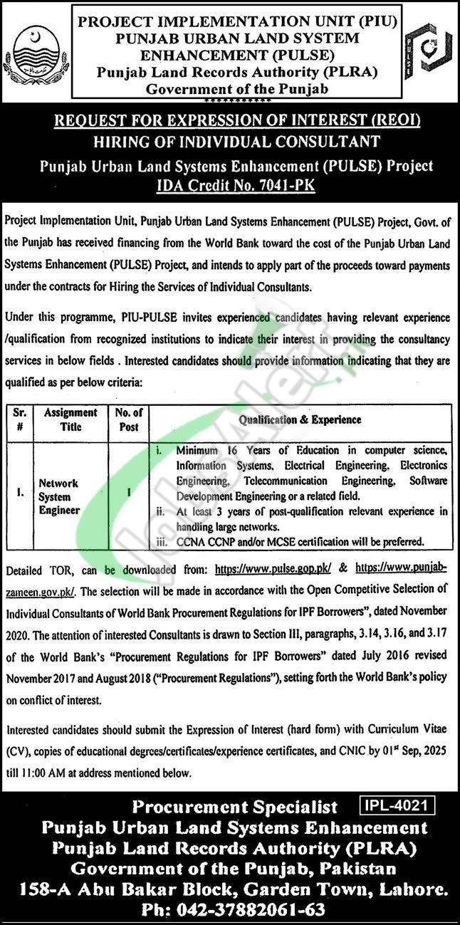 PLRA Jobs