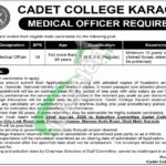 Cadet College Karachi Jobs
