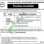 PMDFC Punjab Jobs