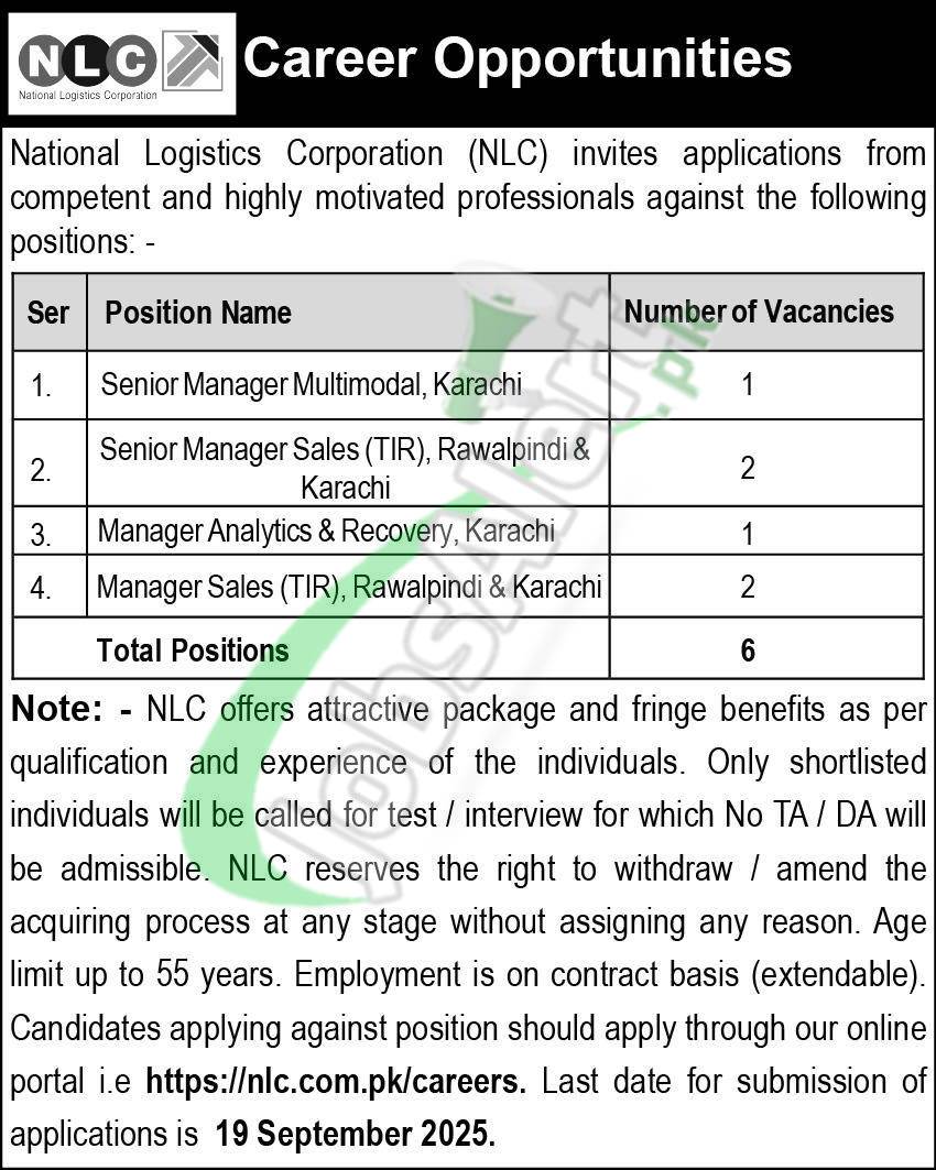 NLC Jobs