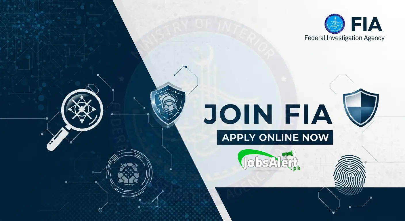 FIA Jobs Recruitment www.fia.gov.pk Online Apply