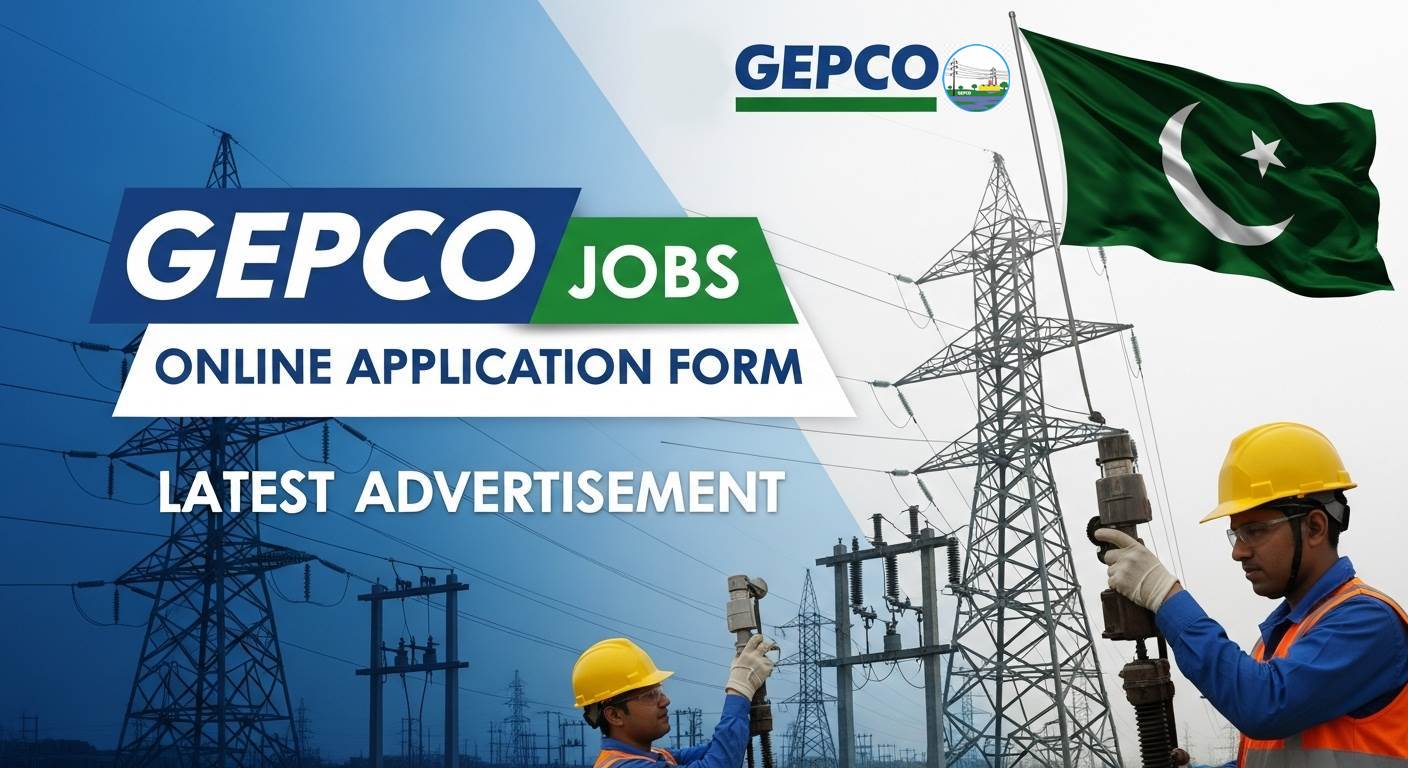 GEPCO Jobs 2025 Online Application Form Latest Advertisement
