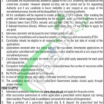 ETEA Commissioner Officer DI Khan Jobs