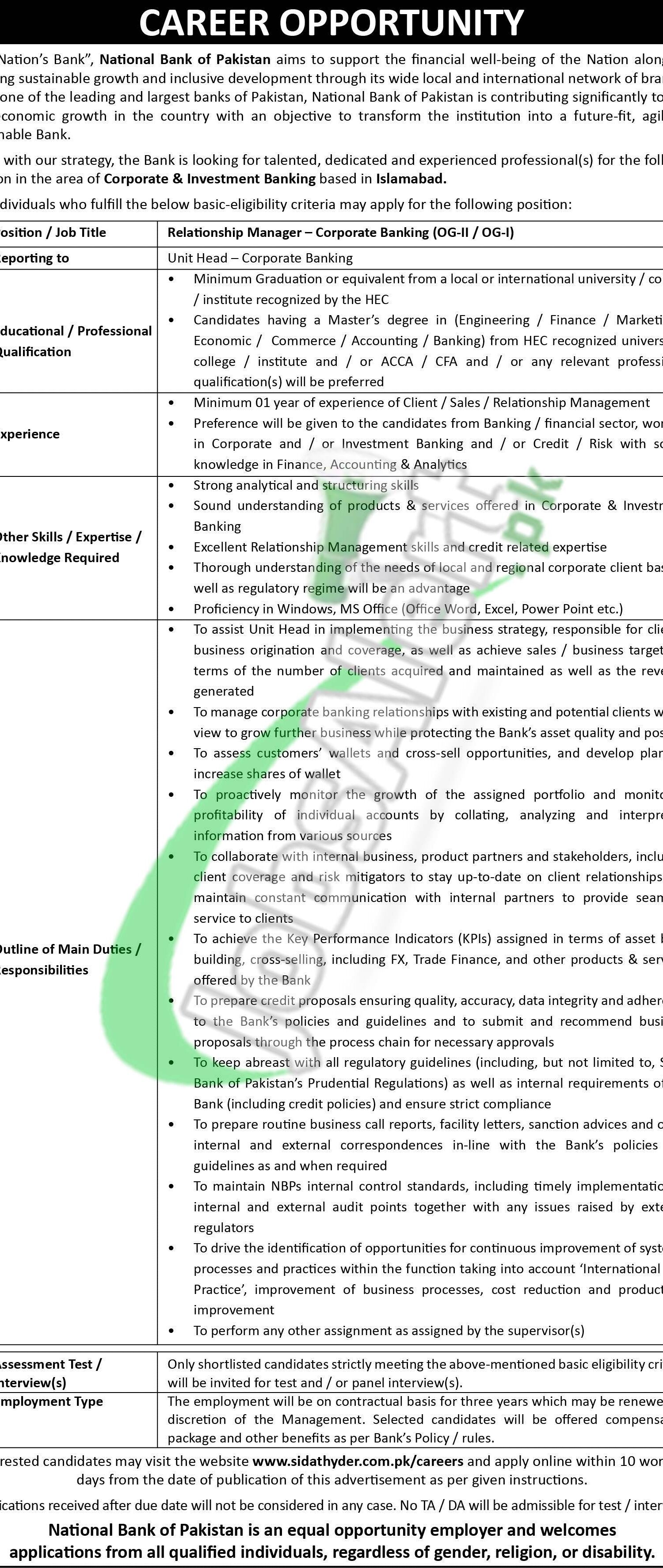 NBP Jobs