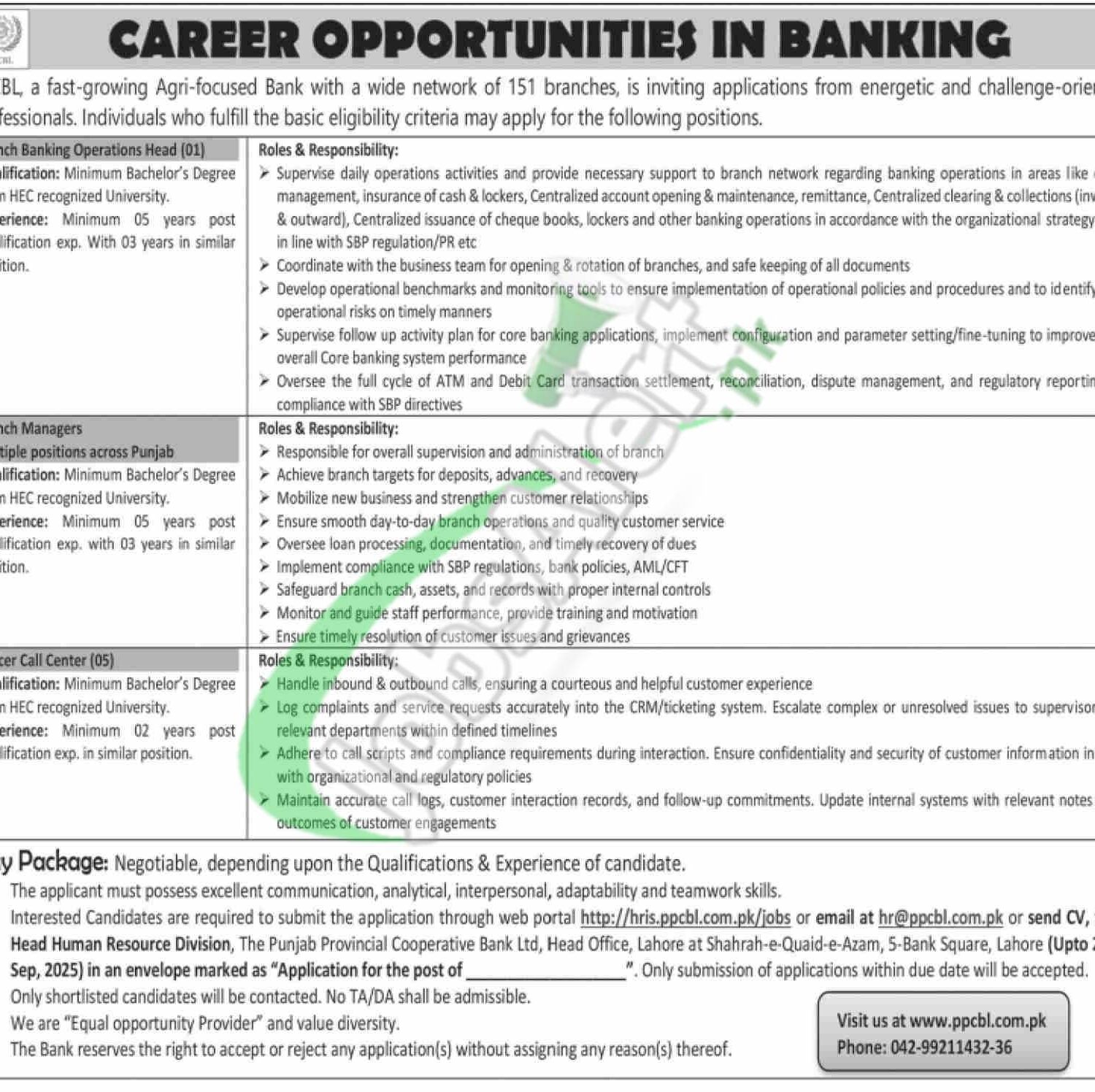 PPCBL Jobs