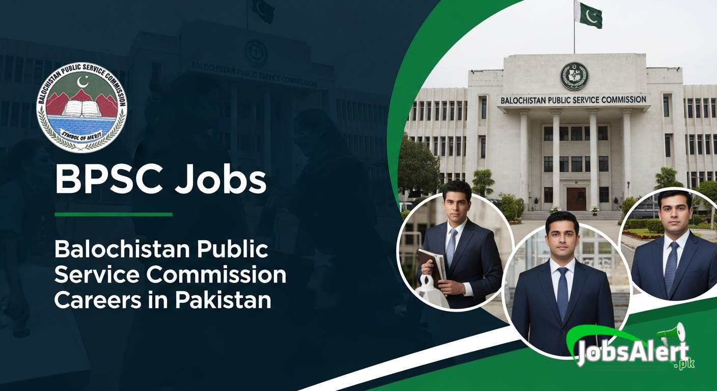 BPSC Jobs 2025 Balochistan Public Service Commission