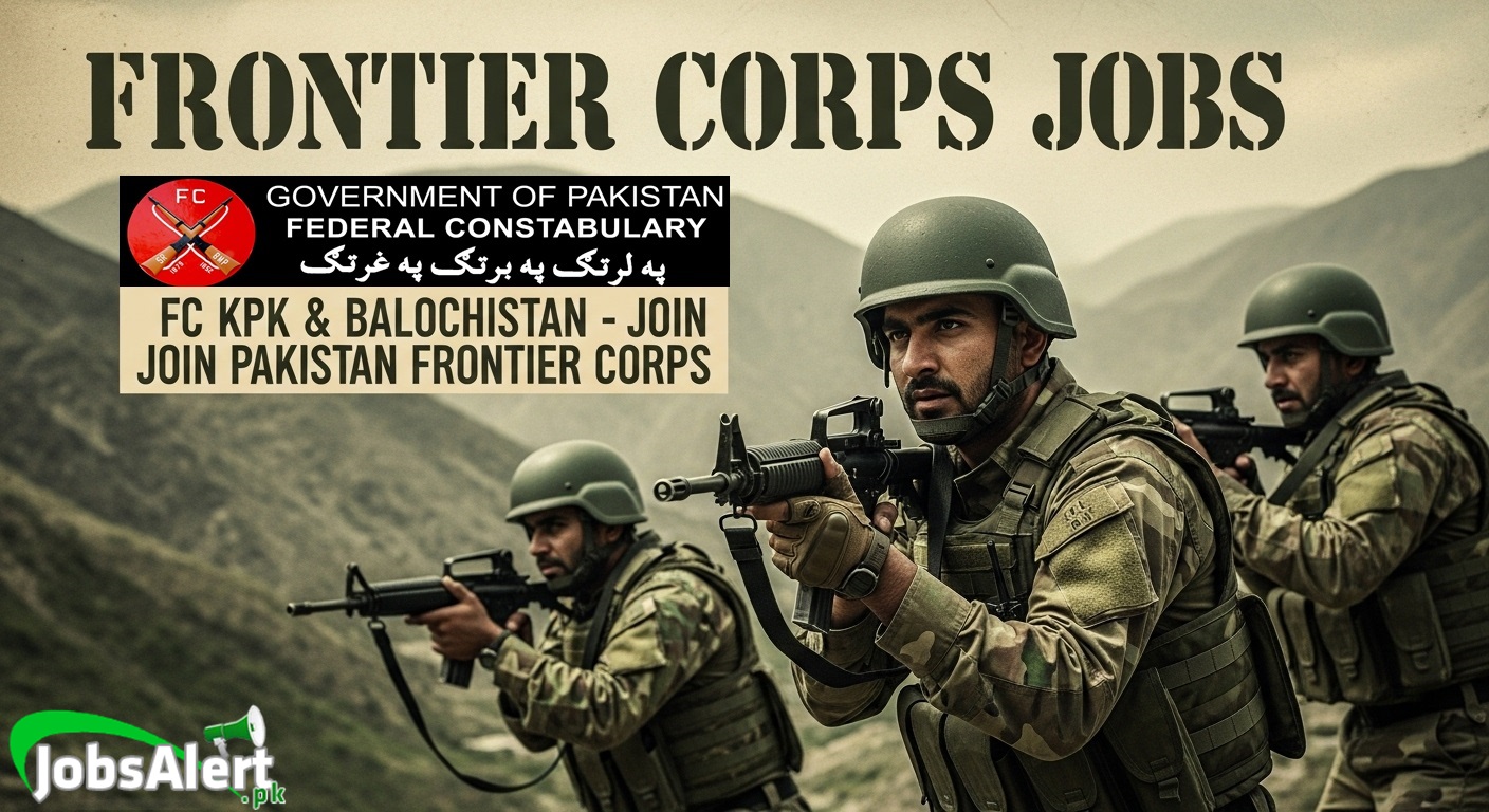 Frontier Corps Jobs 2025 in Pakistan (FC KPK & Balochistan)