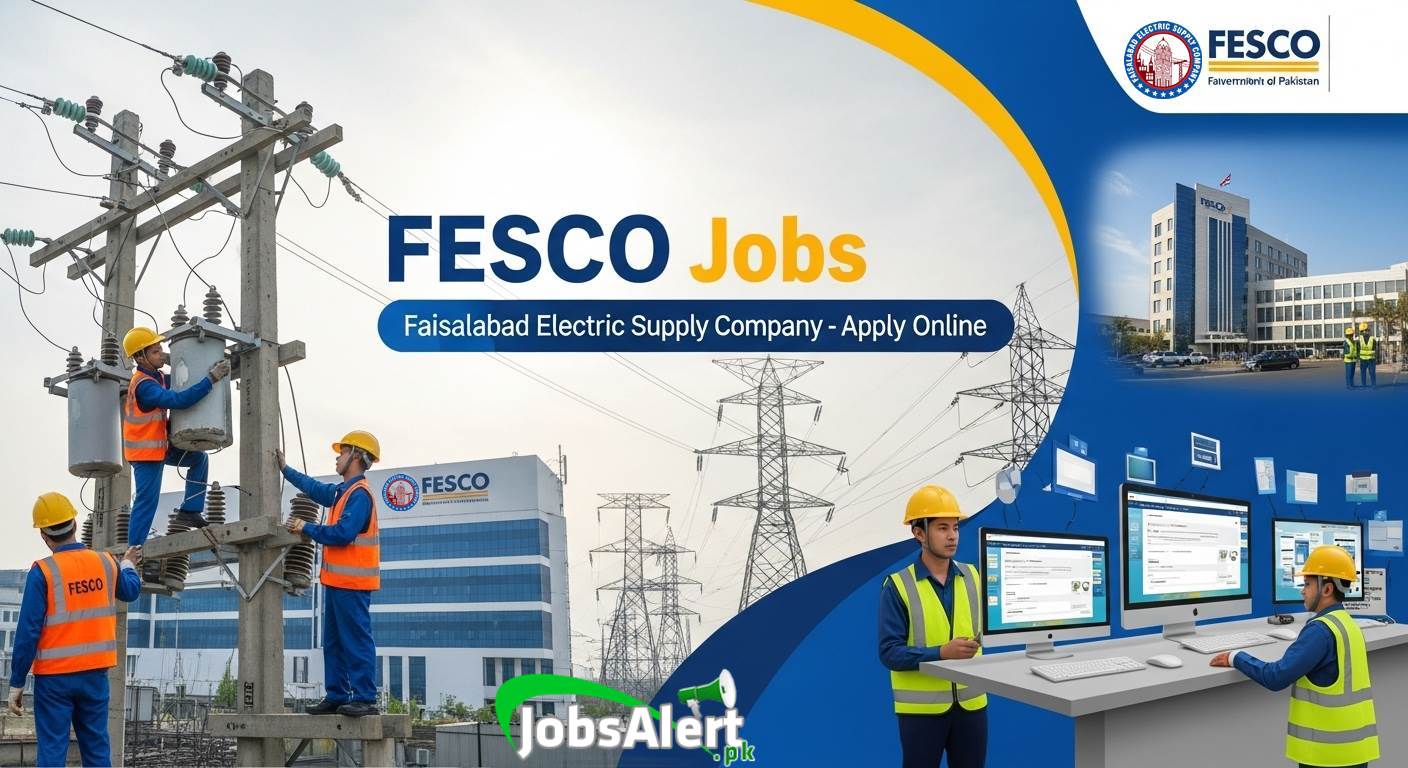 FESCO Jobs 2025 Advertisement Online Application Form
