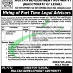 Latest MDA Jobs 2026 Multan Development Authority Opportunities MDA Jobs