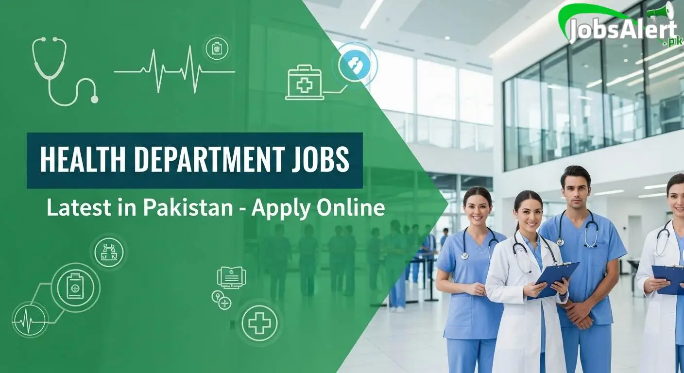 Health Department Jobs 2025 Latest Pakistan