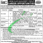 Online Apply LWMC Jobs 2025 Latest Lahore Waste Management Company LWMC Jobs