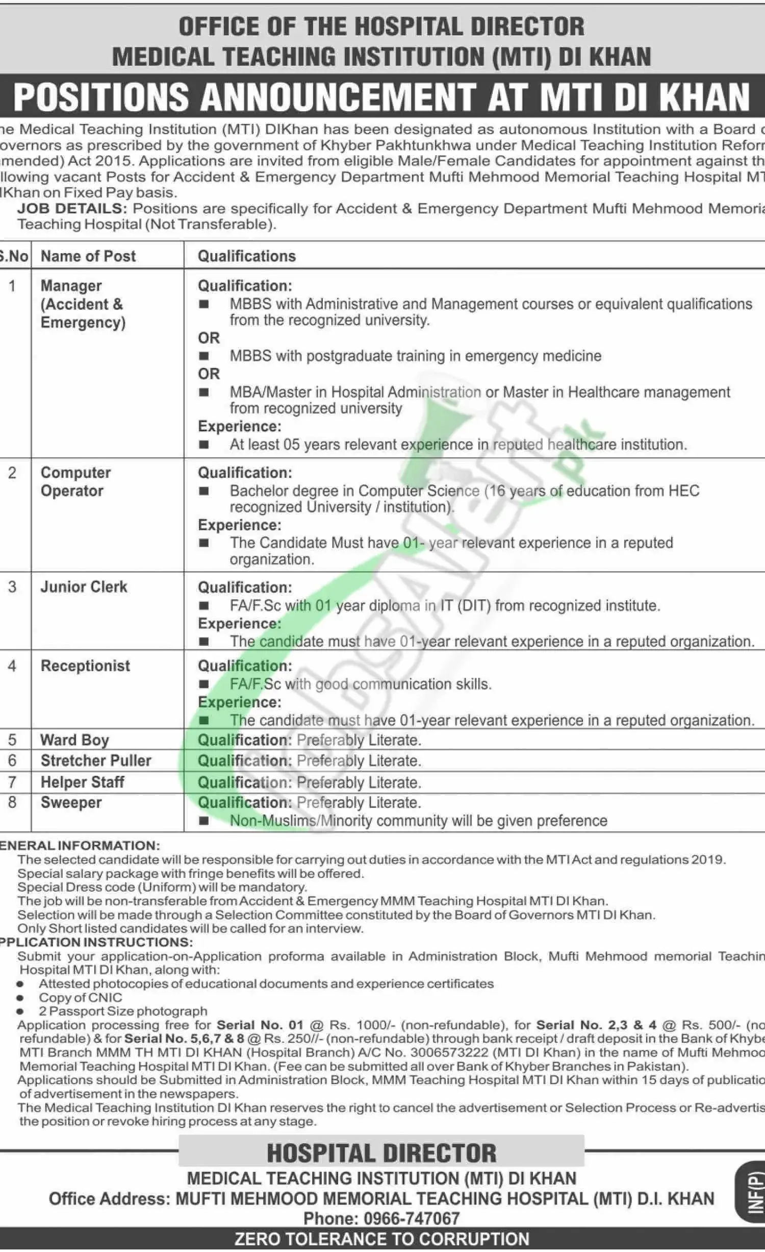 MTIDIKhan Job Ad