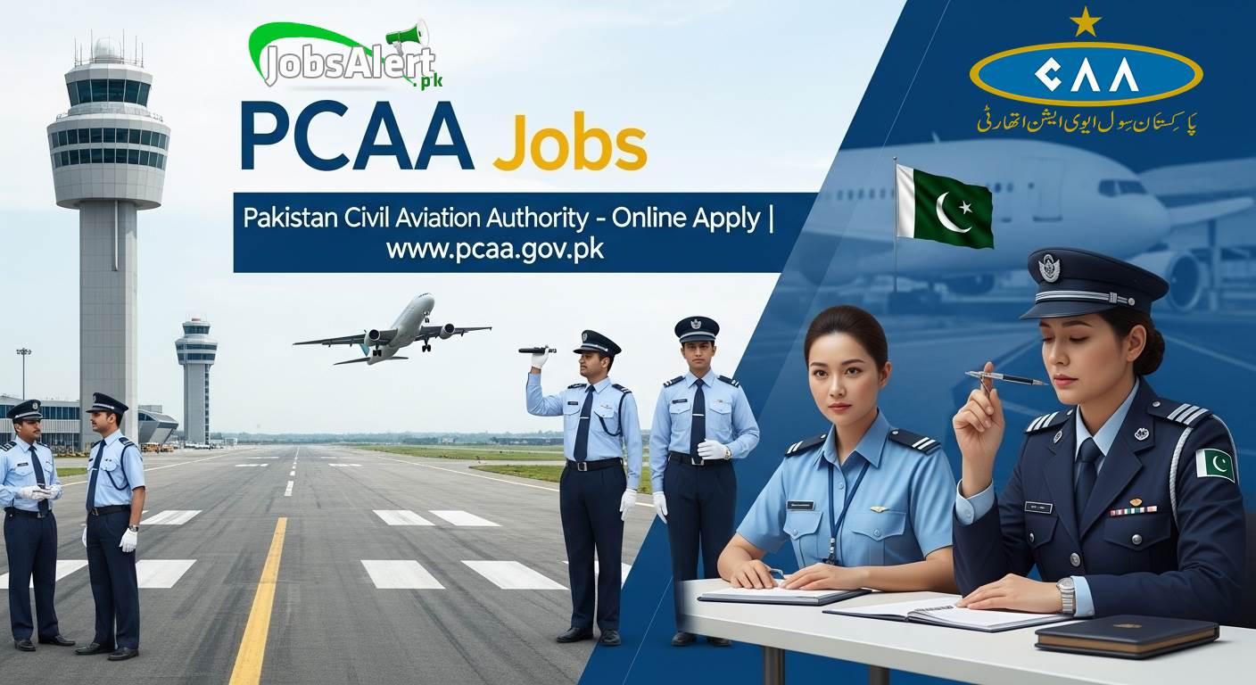 Pakistan Civilian Aviation Authority – PCAA Jobs 2025 Online Apply www.pcaa.gov.pk