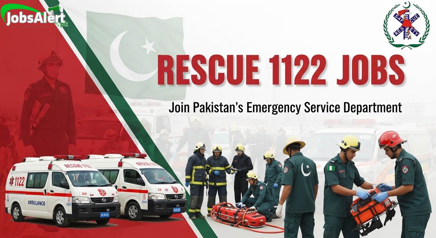 Rescue 1122 Jobs – Join Pakistan’s Emergency Service Department