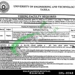 UET Taxila Jobs