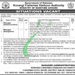 Korangi Fisheries Harbour Authority Jobs