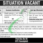 Latest Public Sector Jobs 2025 | PO Box 95 GPO Rawalpindi PO Box 95 GPO Rawalpindi Jobs