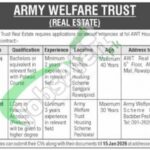 Army Welfare Trust Jobs 2026 for Civilians Latest Advertisement Army Welfare Trust Jobs