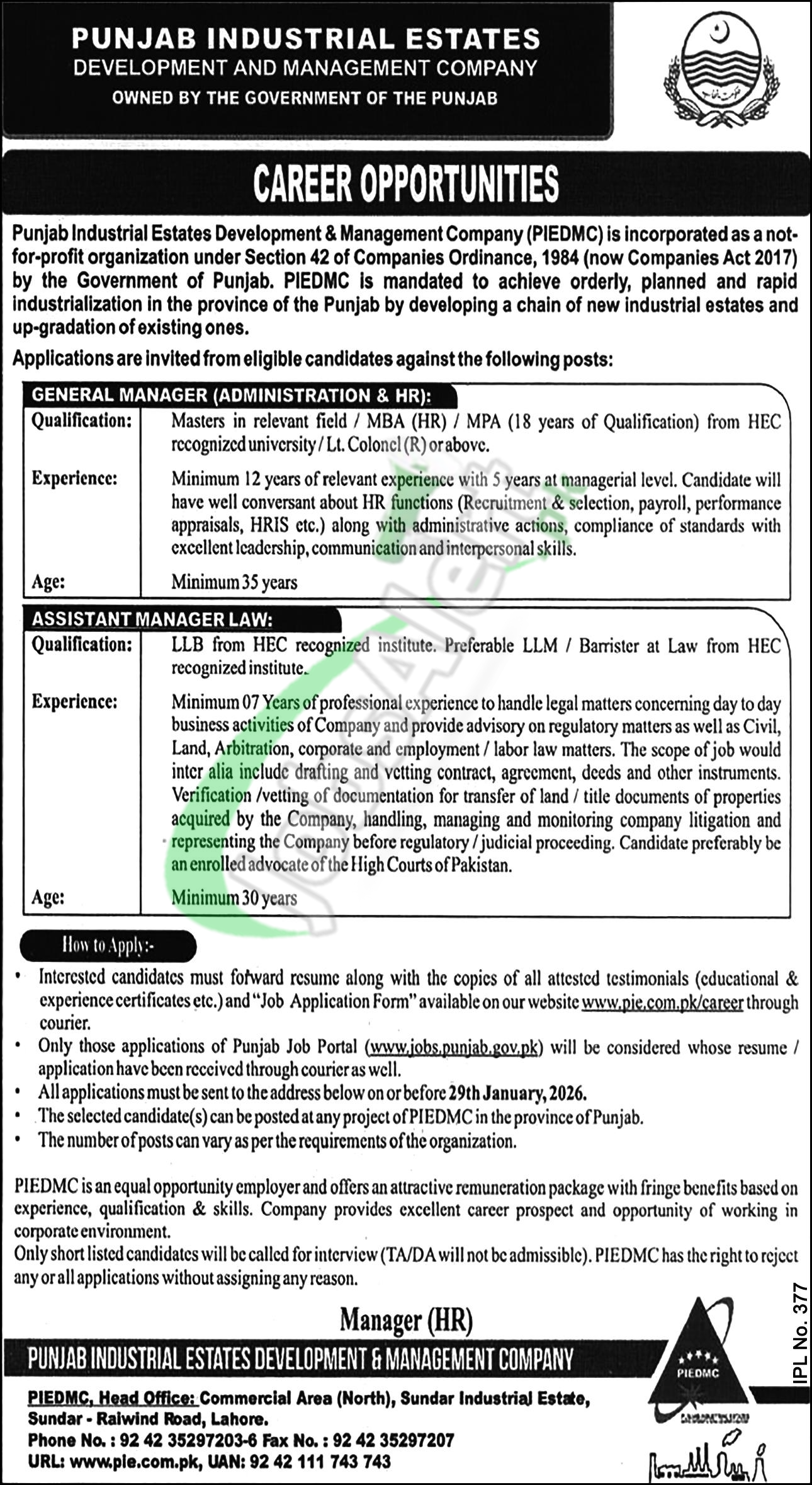 Punjab Industrial Estate Jobs 2026 Apply Online Latest Vacancies Punjab Industrial Estate Jobs