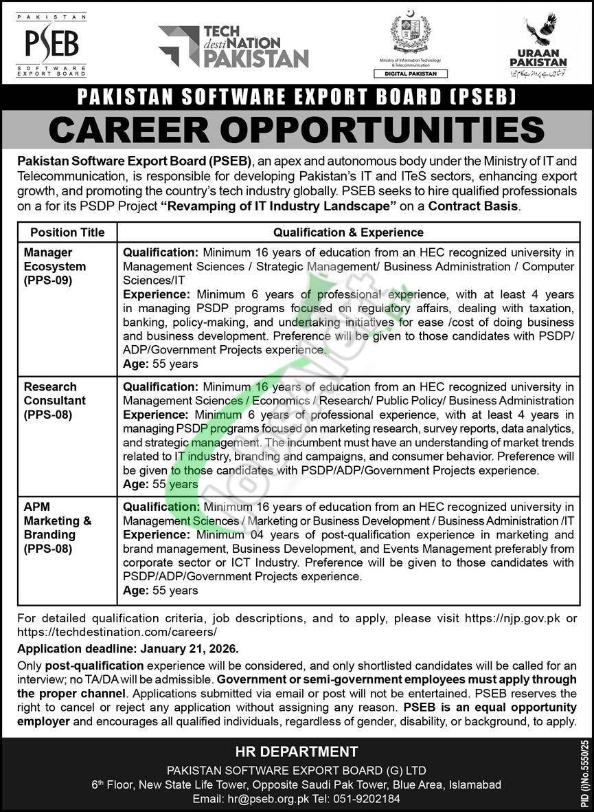 PSEB Jobs 2025 Latest Advertisement PSEB Jobs