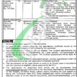 www.agripunjab.gov.pk Application Form 2026 Test & Interview Schedule Agriculture Department Punjab Jobs