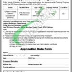 Philip Morris Pakistan Apprenticeship Program 2026 Training Scheme Philip Morris Pakistan Apprenticeship Program Ad