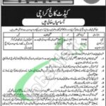 Apply in Cadet College Karachi Jobs 2026 for Teaching Staff Latest Advertisement Cadet College Karachi