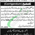 Punjab Counter Narcotics Force Jobs 2026 Latest Advertisement punjab counter narcotics force jobs 2026 extended last date