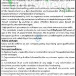 Water & Sanitation Services Company Mardan Jobs 2026 Current Vacancies Water & Sanitation Services Company Mardan Jobs
