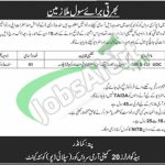 Pak Army Civilian Jobs 2026 in Station Supply Depot ASC Quetta Station Supply Depot ASC Quetta Jobs