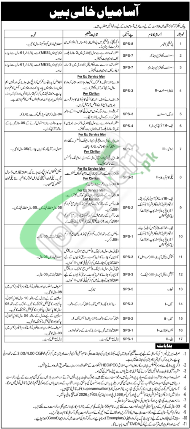 PO Box 368 Rawalpindi Jobs 2026 Latest | PAEC Vacancies PO Box 368 Rawalpindi Jobs