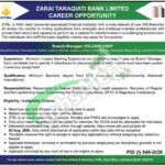 ZTBL Branch Manager Jobs 2026 For in Islamabad Latest Advertisement ZTBL Branch Manager Jobs